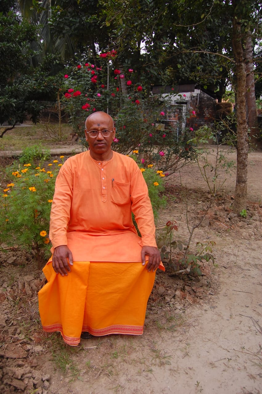 Ashram leadership on campus